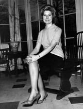 Gladys Deacon after giving evidence 1962 OLD PHOTO picture