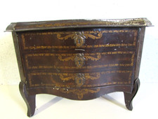 Tin Box designed under the name Cabinette in the style of French Louis XV chest  picture