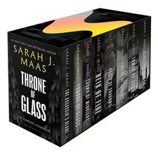 Throne of Glass 8 Books Box Set By Sarah J. Maas, Paperback  picture