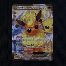 Flareon EX RC28/RC32 Generations Ultra Rare Full Art Holo Pokemon Card picture