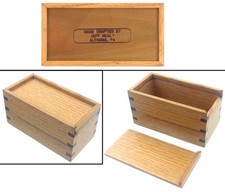 Oak Tool Storage Box for Stanley No. 100/100 1/2 by Jeff Healy - mjdtoolparts picture