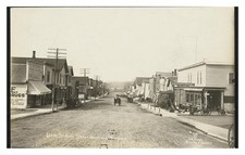 Marathon City Wisconsin Main Street Standard Postcard picture