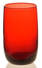 Anchor Hocking Roly Poly Royal Ruby 9 Oz Tumbler 2615180 picture