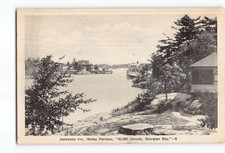 Georgian Bay Ontario Canada Postcard 1915-1930 Delawana Inn Honey Harbour picture