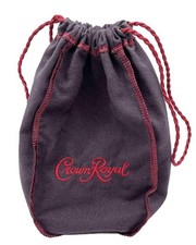 (1) BLACKBERRY Purple Lavender Crown Royal Bags for Gifts, Game Bag or Fabric picture