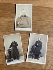 CDV photo lot 3 Civil War Power Pose Hand In Waistcoat New York Howard Tilden &c picture