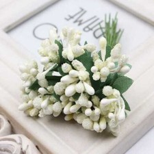 Flowers 12/36/72/144   Craft Pcs For Fake Artificial Garland Flowers Handcraft picture