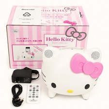 2010 Sanrio Hello Kitty KT1 iPod Dock Speaker Touch Control Unused Boxed Japan picture