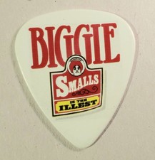 Vtg Biggie Smalls Is The Illest Guitar Pick Notirious B.I.G No Bozos RMG Rare picture
