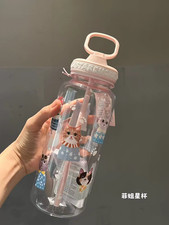 NEW Starbucks 2026 Purrs of Joy Cat Collection 32oz Cold Water Bottle Tumbler picture