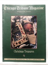 Sunday Chicago Tribune December 24 1989 Christmas Treasures Section 10 Newpaper picture