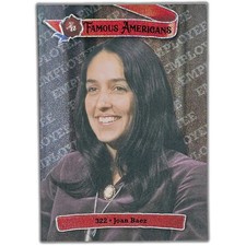 Joan Baez 2021 Historic Autographs Famous Americans #322 Employee 1/1 picture