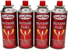 GasOne Butane Fuel Canister 8 oz (4 pack) picture