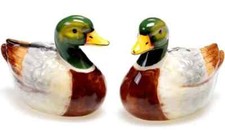 Duck 43849 Lake Life Ceramic 3D Salt & Pepper Set Susan Winget picture