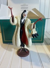 WDCC 101 Dalmatians Cruella De Vil 1995 Animator's Choice Open Box &Sealed COA picture