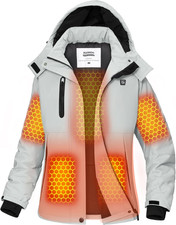 Graphene Heated Jacket for Women with Rechargeable Battery Pack picture