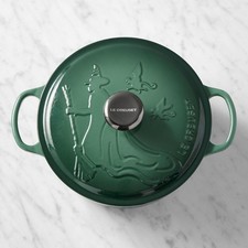 Wicked x Le Creuset Signature Enameled Cast Iron Round Dutch Oven,4.5-Qt,Elphaba picture