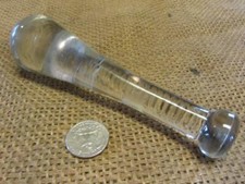 Vintage Doctor Pharmacist Glass Pestle Instrument Antique Mortar Drug 10202 picture