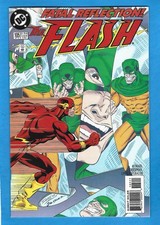 The Flash #105 1995 DC Fatal Reflection Sep 1995 By Waid Friedman Direct 9.2 NM- picture
