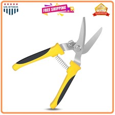 8in Aviation Tin Snips Heavy Duty Straight Cut Metal Sheet Cutter Tool picture