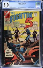 Fightin' Five #40 - Charlton Comics 1966 CGC 5.0 Origin and 1st appearance of Pe picture