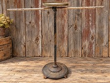 Antique Counter Display T Bar Cast Iron Retail Clothing Store Old Mercantile picture