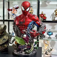H30CM 1/3 Spider-Man Bust Resin GK Statue Painted Figure Model Collectibles Gift picture