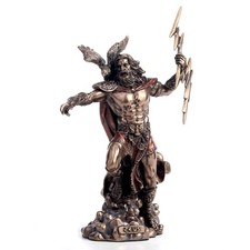 Veronese Design 7 1/2 Inches Zeus The Greek God of The Sky Cold Cast  Figurine picture