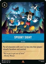 DISNEY LORCANA WHISPERS IN THE WELL FOIL RARE CARDS picture