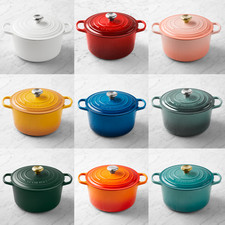 Le Creuset Signature Enameled Cast Iron Deep Round Oven, 6.5-Qt - FULL COLOR picture