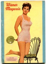 MAG: Wiener Magazin March 1961- German cheesecake glamour magazine- Yvette Mi... picture