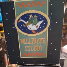 Prim williraye studio collectibles , Folk Art  WW1318 Cat Kittens American Flag picture