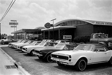 1967 CHEVROLET AUTO DEALERSHIP Retro Classic Car Picture Photo 4x6 picture