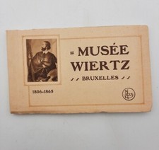Musee Wiertz Brussels 1806-1865 Postcard Book. 19 Cards, Antoine Wiertz Museum picture
