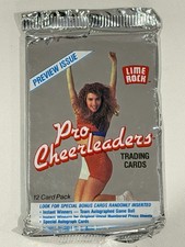 1991 NBA Lime Rock Pro Cheerleaders Trading Cards Preview Issue Sealed Pack picture