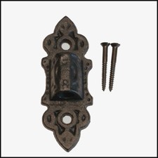 WALL PLATE HINGE for CAST IRON SINGLE ARM WALL BRACKET OIL LAMP KEROSENE LAMP picture