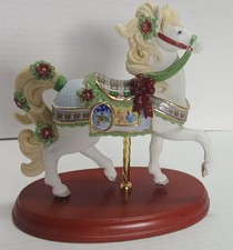 Lenox 2014 Christmas Carousel Horse Limited Edition Porcelain Figurine HandPaint picture