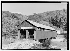 Photo:Blenheim Bridge Schoharie New York 1900s Covered Bridge picture