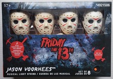 Friday the 13th Jason Voorhees LED String Lights with Music Brand new 2022 Gemmy picture