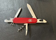 Victorinox TOURIST Swiss Army Knife - Red - 84mm - Vintage picture