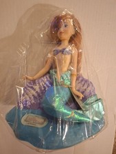 VTG APPLAUSE LITTLE MERMAID ARIEL DOLL on WATER ROCK SEAT NEW 1989 Shelf Wear picture