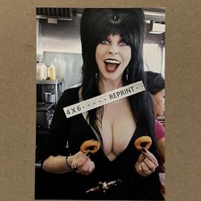 Elvira With Onion Rings ….4 X 6 Photo picture