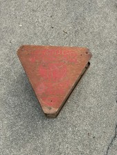 Vintage Ralco-Roller Jeeper Seat Wooden Mechanic Creeper Seat Advertising RARE picture