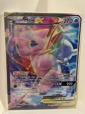 Mew & Mewtwo GX / EX Pokemon 3D Holographic Lenticular Poster picture