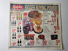 Ralphs Grocery Circular October 9 15 1996 Bigger Buying Power Vintage Ad picture
