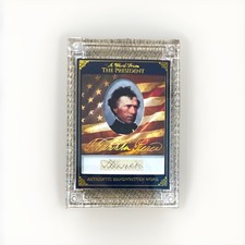 2025 POTUS A Word From The President Franklin Pierce Authentic Handwritten Word picture