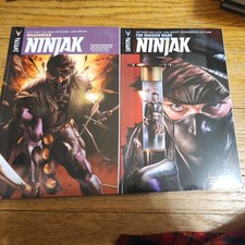 Ninjak Vol 1: Weaponeer & Vol 2: Shadow Wars by Kindt Mann Valiant Comics picture