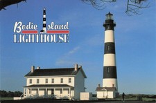 Bodie Island Lighthouse NC Postcard - Jim Doane Photo, APS The Post Card People picture