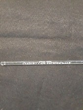 Vintage Charlie's Cafe Exceptionale Glass Swizzle Stick Minneapolis MN 6