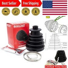 Universal CV Joint Boot Replacement Kit - Quick & Easy Installation in Black picture
